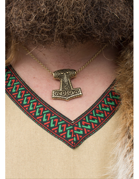 Tunique en coton viking, beige