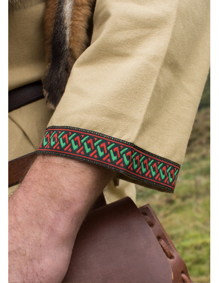 Tunique en coton viking, beige