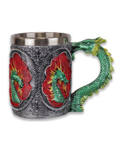 Coupe Dragon chinois pour collectionneurs, 11,5 cm.