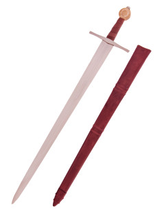 Armer l'épée médiévale de Lübeck avec fourreau, s. XIII
