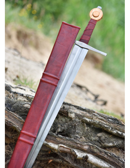 Armer l'épée médiévale de Lübeck avec...