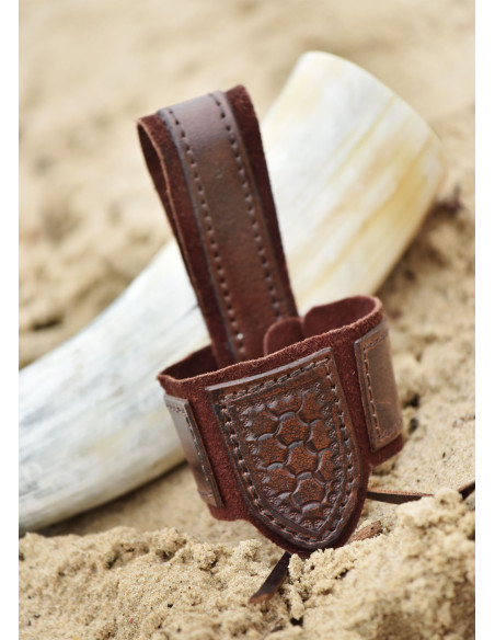 Tahalí pour cor en cuir et daim,...