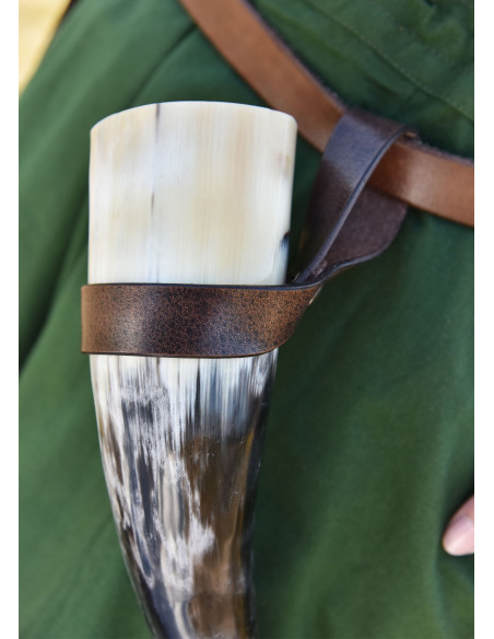 Tahalí simple pour cor en cuir,...