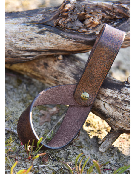 Tahalí simple pour cor en cuir,...