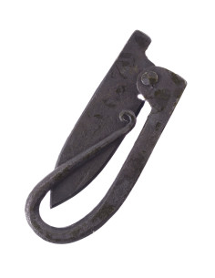 Couteau médiéval en fer forgé à la main, avec fourreau 2