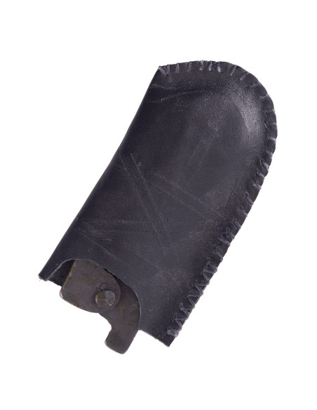 Couteau médiéval en fer forgé à la...