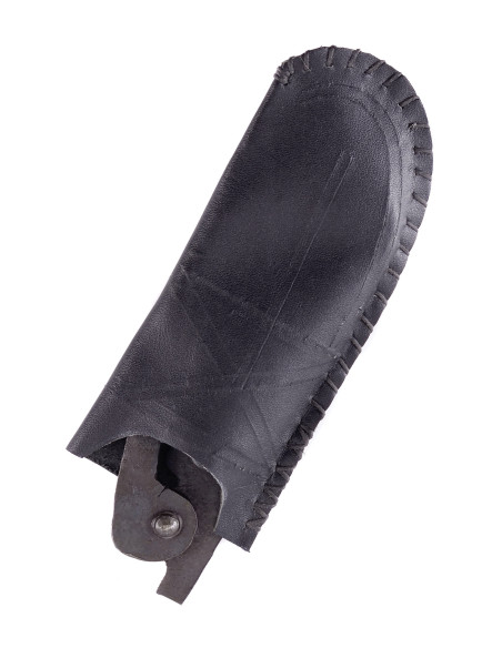 Couteau médiéval en fer forgé à la...