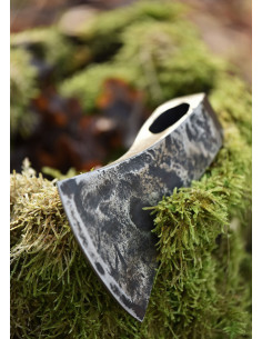 Tête de hache en acier au carbone forgée à la main 2