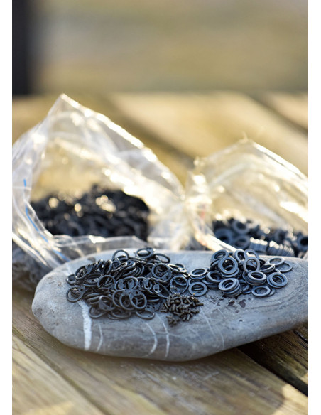Sac de 1 kg d'anneaux de cotte de...