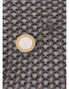 Cotte de mailles BTW 20 x 20 cm, anneaux ID 8 mm. 2