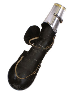 Paire de bras métalliques médiévaux articulés 2