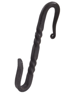 Crochet de ceinture en acier forgé à la main