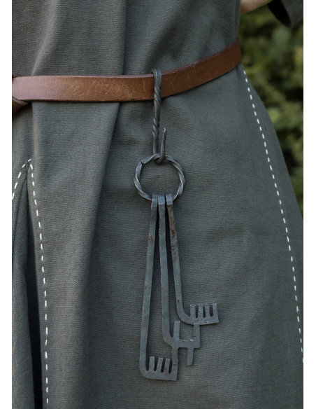 Crochet de ceinture en acier forgé à...