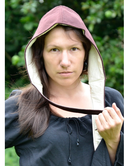 Chapeau haut médiéval en laine,...