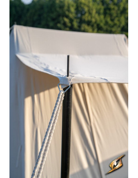 Tente médiévale noire pour guerriers...