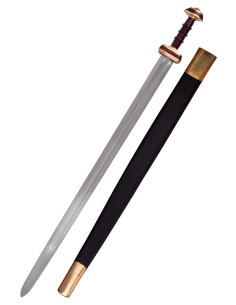 Épée saxonne, allemande, avec fourreau