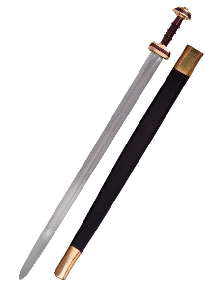 Épée saxonne, allemande, avec fourreau
