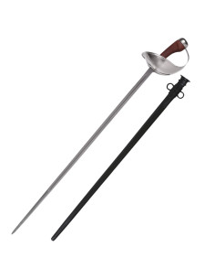 Sabre de cavalerie de l'armée britannique avec fourreau,...