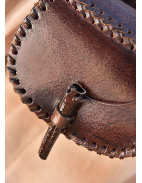 Petit sac médiéval en cuir, pour la...