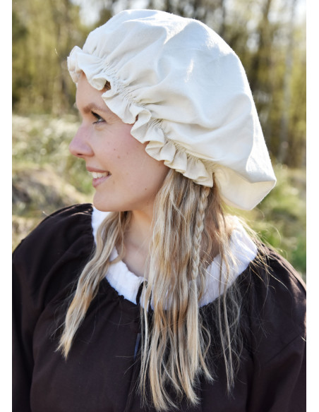 Coiffe médiévale pour jeune fille en...