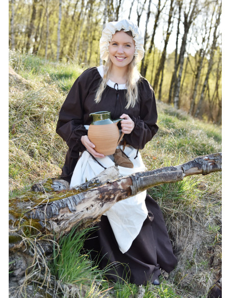 Coiffe médiévale pour jeune fille en...