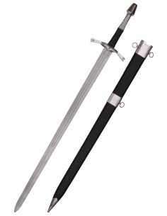 Épée longue Médiéval-Renaissance avec anneau et fourreau,... 2