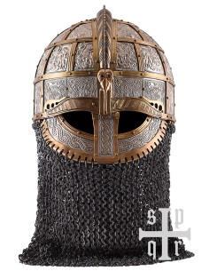 Casque viking décoré Valsgärde, Suède S. VII