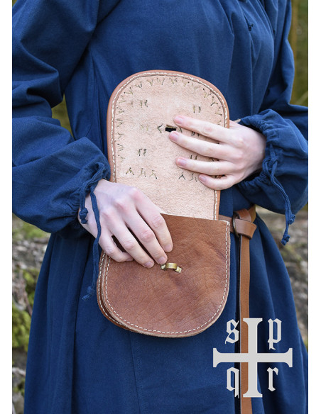 Sac Viking en cuir modèle Tarsoly