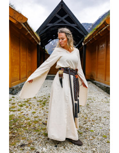 Robe médiévale manches trompette modèle Begina 2