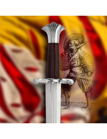 Épée Katzbalger fonctionnelle, XVIe...