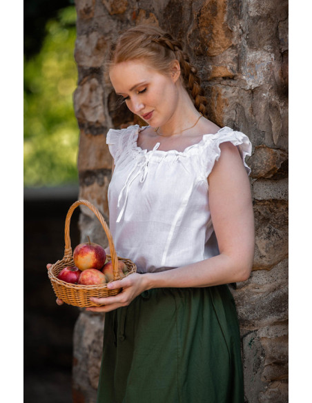 Chemisier médiéval d'été sans manches...