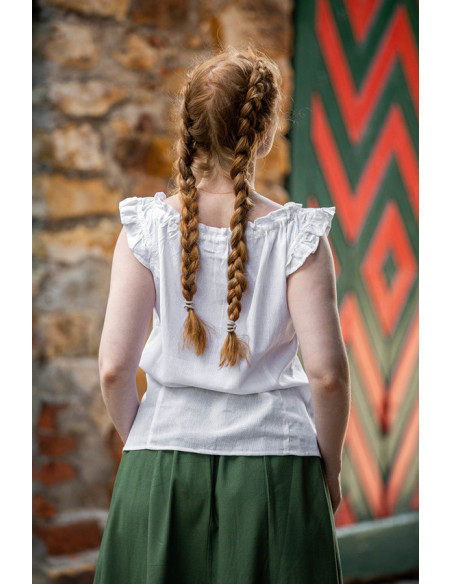 Chemisier médiéval d'été sans manches...