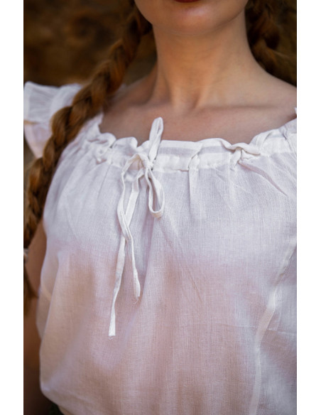 Chemisier médiéval d'été sans manches...