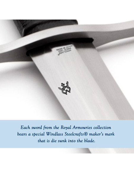 Épée longue de chevalier anglais,...