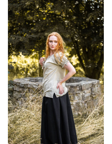 Chemisier médiéval à nouer modèle...