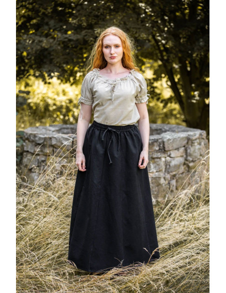 Chemisier médiéval à nouer modèle...