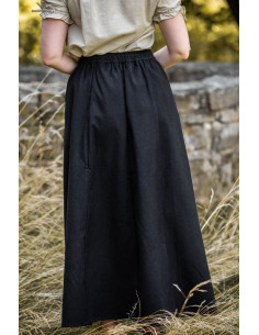 Jupe médiévale femme Smilla, noire 2