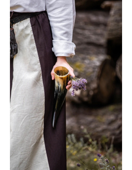 Jupe médiévale modèle Diana, naturel...