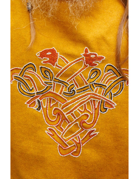 Viking Gugel en jaune moutarde Lana...