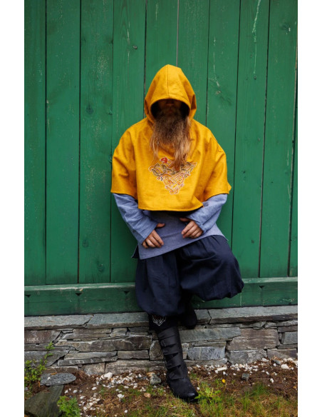 Viking Gugel en jaune moutarde Lana...