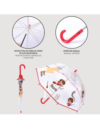 Parapluie bulle manuel Harry Potter, 45cm.