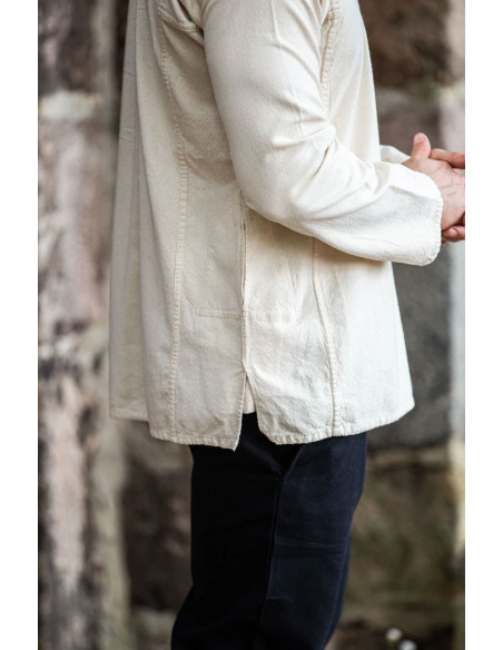 Chemise paysanne à nouer