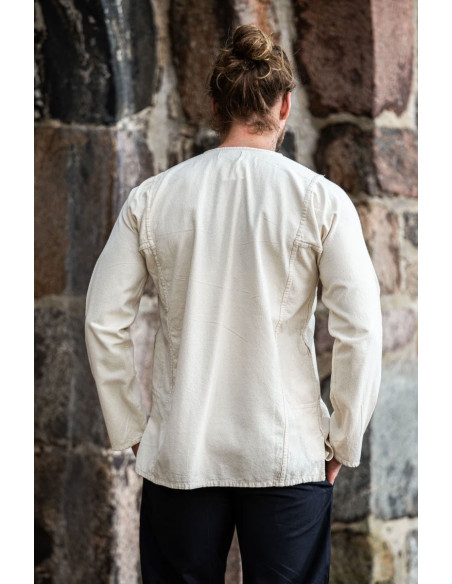 Chemise paysanne à nouer