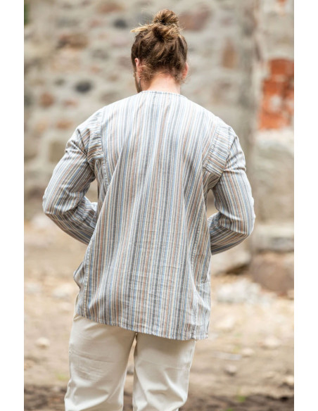 Chemise paysanne à nouer modèle Félix