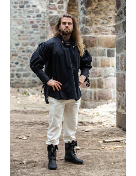 Chemise à lacets Thor