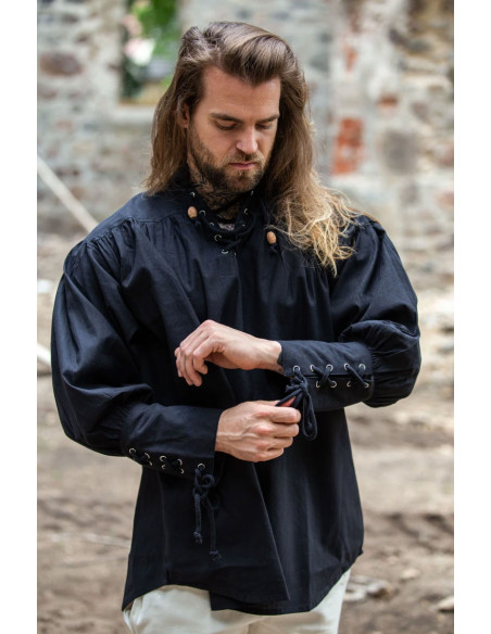 Chemise à lacets Thor