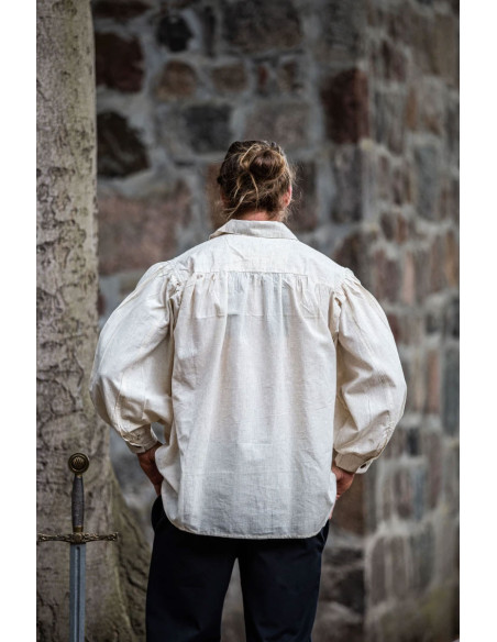 Chemise pirate Artur à lacets,...