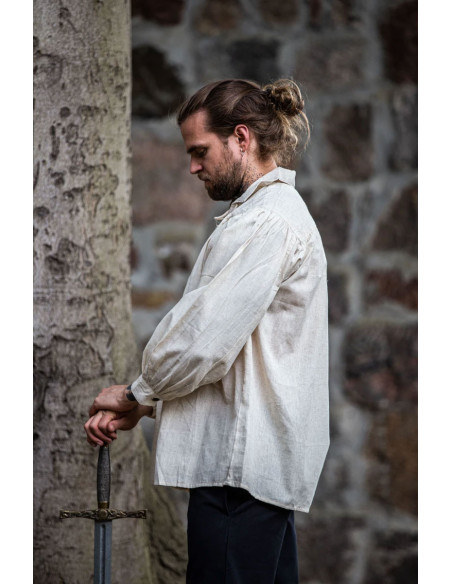 Chemise pirate Artur à lacets,...