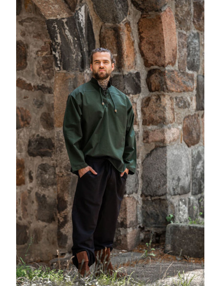 Chemise médiévale à lacets modèle...