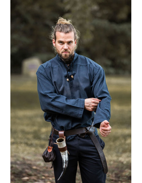 Chemise médiévale à lacets modèle...